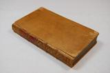Livre (Travels into North America : containing its natural history, and a circumstantial account of its plantations and agriculture in general : with the civil, ecclesiastical and commercial state of the country, the manners of the inhabitants and several curious and important remarks on various subjects (Tome II)). Extérieur de l'imprimé