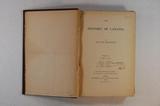 Livre (The history of Canada (Tome II)). Page de titre