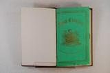Livre (Album canadien : histoire, archéologie, ornithologie). Couverture intérieure de l'imprimé