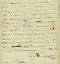 Document (Lettre de Lanaudière à De Lavaltrie)