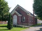 Salle anglicane du complexe St. James. Vue avant