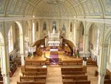 Église de Sainte-Angèle-de-Monnoir. Vue intérieure