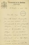 Document (Lettre d'Adélard Langevin au juge Baby)