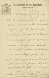 Document (Lettre d'Adélard Langevin au juge Baby)