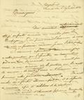 Document (Lettre de F. A. Larocque à Mgr Lartigue)
