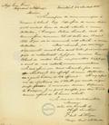 Document (Lettre de F. Ant. Larocque à Hyp. Guy)