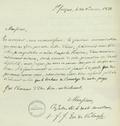 Document (Lettre de Mgr. J. J. Lartigue à Louis Guy)