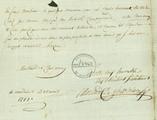Document (Lettre de Chartier de Lotbinière, fils, à F. Baby)