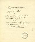 Document (Pétition de Joseph Roy et autres contre l'élection illégale de James Stuart dans St-Laurent, comté de Montréal)