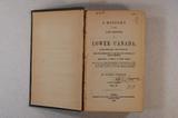 Livre (A history of the late province of Lower Canada : parliamentary and political, from the commencement to the close of its existence as a separate province ... (Tome IV)). Page de titre