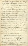 Document (Lettre de François Baby à F. Haldimand)