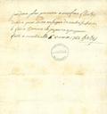 Document (Lettre de Louis Baby à François Baby)