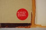 Manuscrit (Fonds-Chauveau : catalogue). Estampille