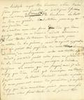 Document (Lettre de Louis Baby à François Baby)