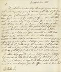 Document (Lettre de C. Buller à Tom Berczy)