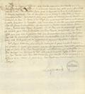 Document (Lettre de Jean Liquart à Jacques Perrault)