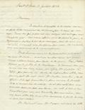 Document (Lettre de l'abbé Jos. Marcoux à L. Drummond)