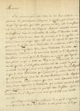 Document (Lettre d'A. Panet à Pierre Guy)