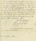 Document (Lettre de Geo. Pyke à James Reid)