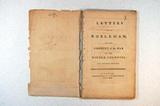 Brochure (Letters to a nobleman, on the conduct of the war in the middle colonies). Page de titre