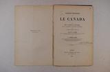 Brochure (Esquisse géologique sur le Canada pour servir à l'intelligence de la carte géologique et à la collection de minéraux économiques envoyés à l'Exposition universelle de Paris, 1855). Page de titre