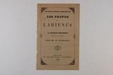 Brochure (Les propos de Labiénus : la critique historique sous Auguste). Extérieur de l'imprimé