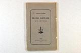 Brochure (Ulysse Capitaine, sa vie & ses travaux). Extérieur de l'imprimé