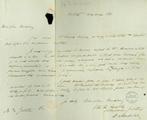 Document (Lettre de D. Mondelet à B. Joliette)