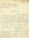 Document (Lettre de l'abbé L. Z. Moreau à G. Baby)