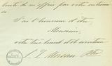 Document (Lettre de l'abbé L. Z. Moreau à G. Baby)