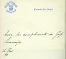 Document (Lettre de Philippe d'Orléans à Loranger)