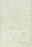 Document (Lettre de John Ostell à Hypolite Guy)