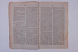 Brochure (Voyages en Canada par le R.P. Emmanuel Crespel, récolet, et son naufrage sur l'Isle d'Anticostie en 1736). Intérieur de l'imprimé