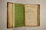 Brochure (Letter to the Right Hon. E.G. Stanley, His Majesty's Principal Secretary of State for the colonies). Page de titre