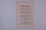 Brochure (A sermon, preached in the Scotch Church, in the city of Quebec, on Thursday the 21st April, 1814 : being the day appointed for a general thanksgiving). Page de titre