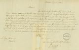 Document (Lettre de Toussaint Peltier à Ls Guy)