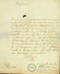 Document (Lettre d'A. Praetorius à Baby et Taschereau)