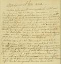 Document (Lettre de Mgr Provencher à Augustin Fréchette)