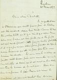 Document (Lettre de Chs L. De Salaberry à Charlotte)