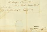 Document (Lettre de J. Sewell à Geo Hamilton)