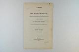 Brochure (A treatise on hydrophobia (taken from the manuscript of a late eminent physician) to which is appended an infallible remedy, both as a preventative and in confirmed cases). Page de titre