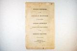 Brochure (An honest exposure of the honest manner in which certain honest officials conduct the public business in the British colonies). Page de titre