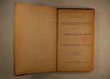 Brochure (Proposed Reciprocity Treaty between the United States of America and the Dominion of Canada). Page de titre
