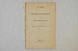 Brochure (An essay, on the Oregon question : written for the Shakspeare Club). Page de titre