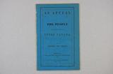 Brochure (An appeal to the people of the late Province of Upper Canada). Page de titre