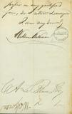 Document (Lettre de Wm. Workman à C. A. Leblanc)