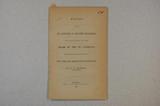 Brochure (Report on the St. Lawrence & Atlantic Rail-Road : its influence on the trade of the St. Lawrence, and statistics of the cost and traffic of the New York and Massachusetts rail-roads). Page de titre