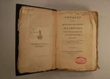 Livre (Voyages dans les parties intérieures de l'Amérique pendant le cours de la dernière guerre (Volume II)). Page de titre