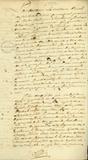 Document (Concession de l'Ile du moulin par Élizabeth de Ramezay, veuve de La Corne, à son fils, Louis de Chaptes de La Corne)