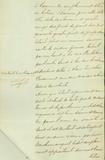 Document (Vente d'emplacement à la côte à Barron, par Jean-Bte Chamilly de Lorimier à Louis Léon Pinsonnault)